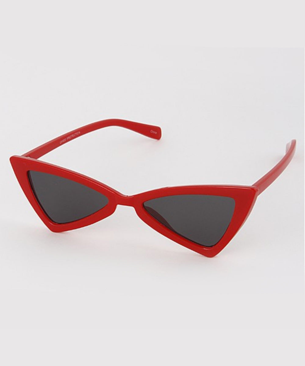 Triangulated Small Frame Retro 1950s Sunglasses