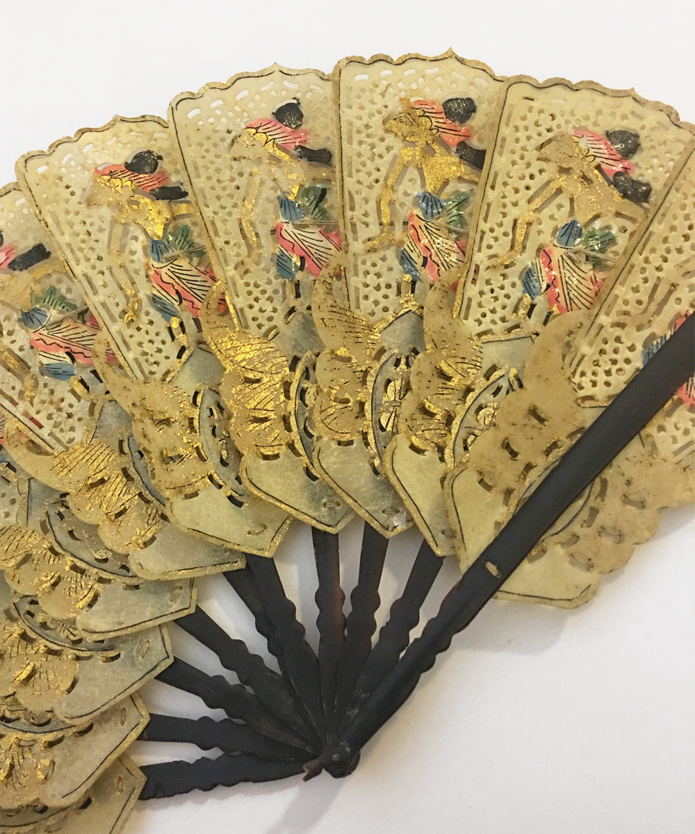 Ivory Fan Antique Ivory Hand Fans